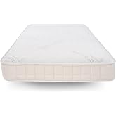 Naturepedic 2-in-1 Organic Kids Mattress - Twin Trundle Mattress with Quilted Top and Waterproof Layer - Firm for Kids