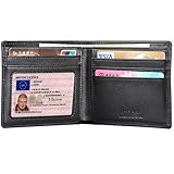 Hoobest RFID Blocking Genuine Leather Wallet For Men- Excellent Credit Card Wallets