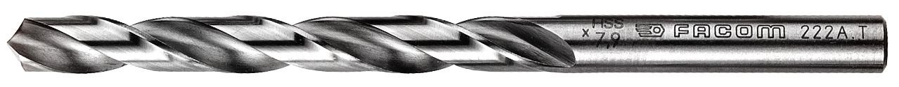 Facom Angled Tip 118 Drill Diameter 8 mm Length 117 mm, Pack of 1 222 a.t8