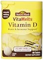 Nature Made Vitamelts Smooth Dissolve Tablet, Vitamin D 1000 L.U, 60 Count