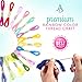 Premium Embroidery Thread for Friendship Bracelet String - 110 Colors Coded as DMC Embroidery Floss - Cross Stitch, Any Thread or String Craft - Best Bracelets Making Kit Gift for Girls with Extras