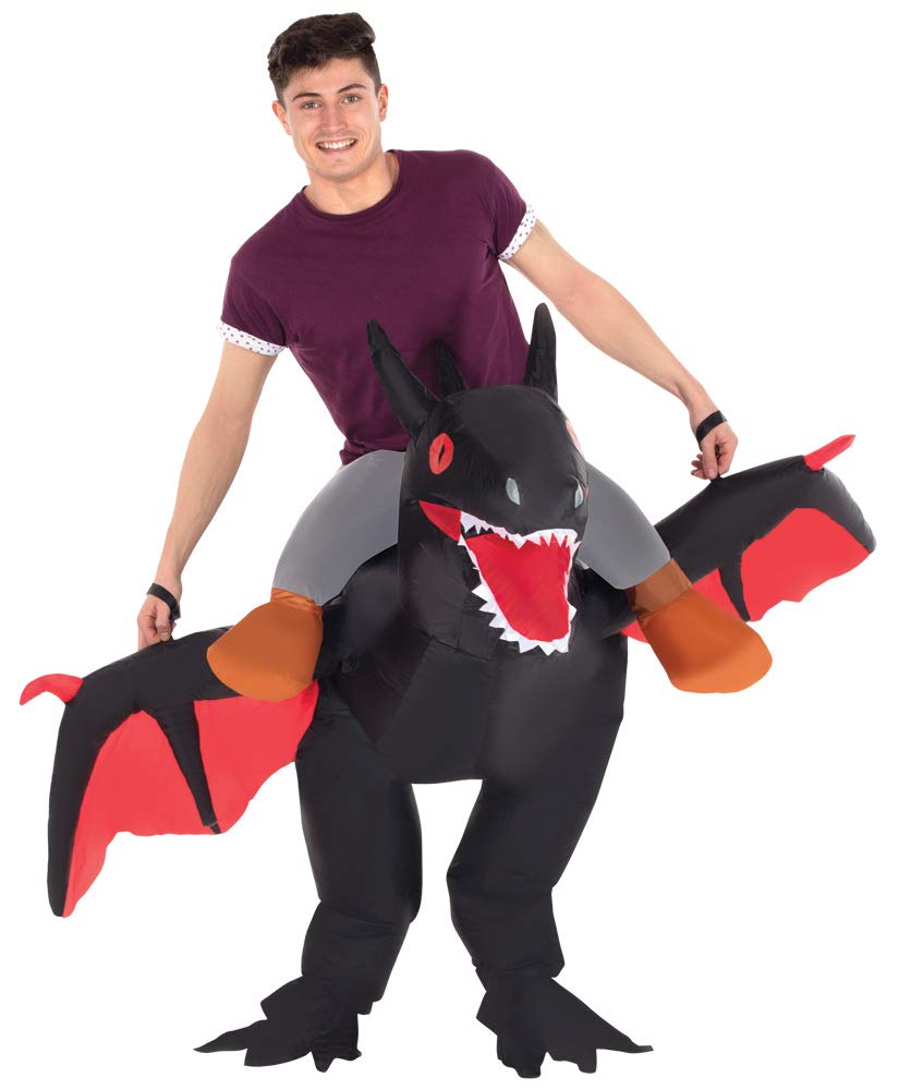 Morph Dragon Inflatable Costume, Inflatable Dragon Costume, Inflatable Costumes for Adults, Riding Dinosaur Costume