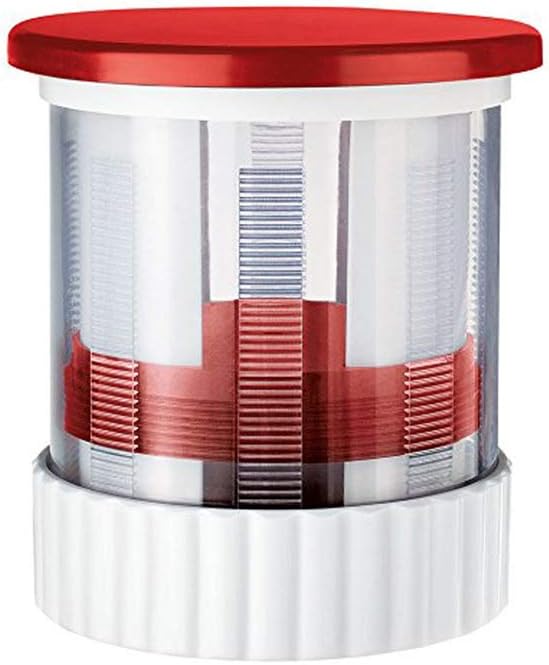 Yevison Butter Mill Grater Shredded Spreads/Melts More Easily-Smooth Spreadable Bread Veggies Corn Cheese Slicer, Red+White Adorable Quality and Practical