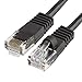 PTC Black 100' CAT5 Enhanced CAT5E RJ45 Patch Ethernet Network Cable (CAT5E100FTBK)