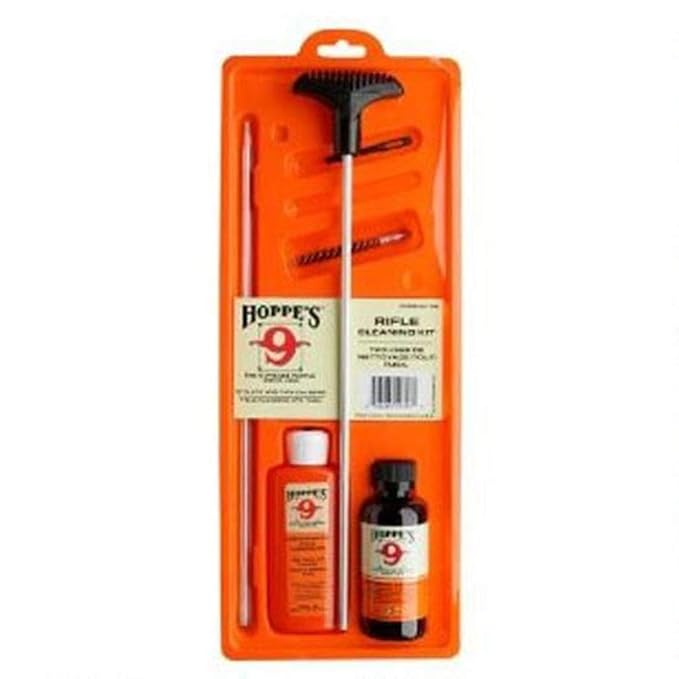 HOPPE'S No. 9 Cleaning Kit with Aluminum Rod, Universal .22 .225