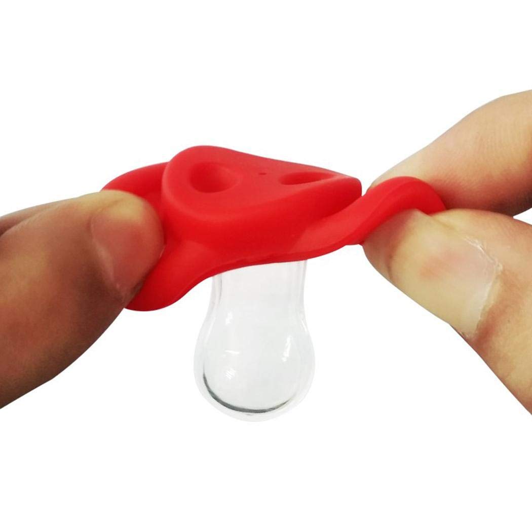 Ladiy New Baby Infant Silicone Gel Cartoon Pig Nose Shape Safety Pacifier Pacifiers