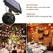Solar String Lights Outdoor, LED String Lights Solar Patio Lights with 27 Bulbs, Waterproof, USB Rechargeable, 4 Lighting Modes, 27 FT Heavy Duty Patio Starry Lights for Backyard Garden Porch Party