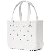BOGG BAG Bitty Small Tote – 11” x 8.5” x 4.5” – Durable, Washable, Tip-proof – Beach, Pool, Boat, Work, Sports
