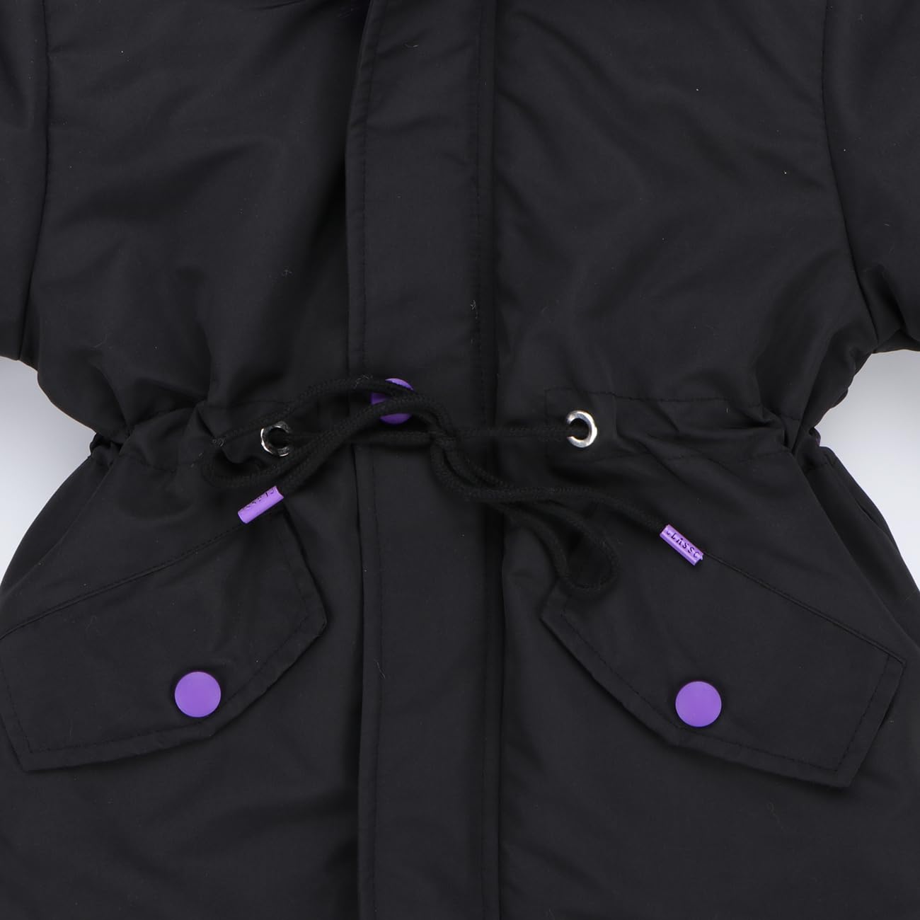 Podgina Girl Winter Coats Heavyweight Hooded Puffer Jacket Kid Parka Fleece Snow Outwear