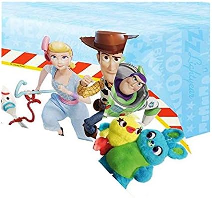 Procos 98870 Toy Story 4 Plastic Tablecover 1.2m x 1.8m