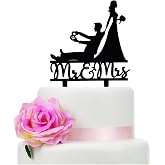 Mr and Mrs Wedding Cake Topper, Funny Game Console Theme Wedding Bridal Shower or Anniversary Cake Topper (Game Console)