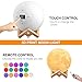 AGM Moon Lamp 3D Printing 16 Colors 5.9 Inch Hanging Moon Night Light with Stand & Remote &Touch Control with USB Charging for Baby Kids Lover Halloween Decor