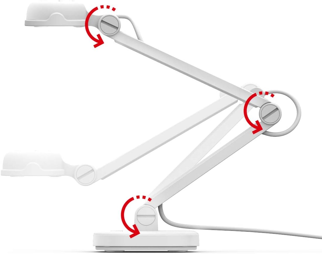 INSWAN INS-1 Tiny 8MP USB Document Camera with Auto-Focus and LED Supplemental Light, Excellent for Distance Education and Web Conferencing: Electronics