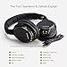 Ausdom M05 Over-ear Bluetooth Stereo APTX headphone Wireless Hi-fi Skype Chat with Noise Canceling Microphone