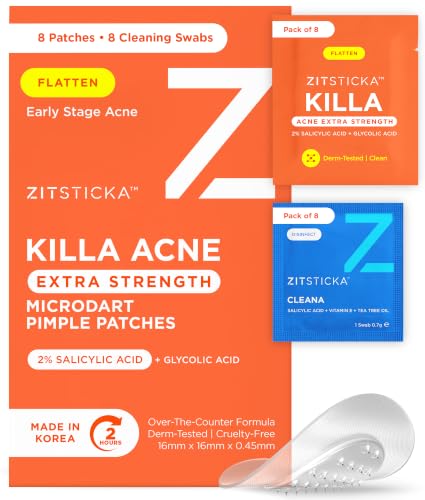 ZitSticka Killa Acne Extra Strength Microdart Pimple Patches F... 51aFgqZiR7L