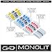 50pcs Solder Seal Heat Shrink Butt Connectors Electrical Marine Automotive Waterproof Wire Splice Insulated Connector Kit 26 24 22 20 18 16 14 12 10 Gauge AWG