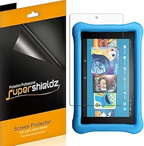 (3 Pack) Supershieldz Designed for Fire HD 10 Kids Edition Tablet 10.1 inch (9th and 7th Generation, 2019 and 2017 Release) Screen Protector, High Definition Clear Shield (PET)