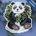 Holiday Panda Mill Hill Beaded Counted Cross Stitch Kit MH184304