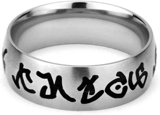 LDS CTR Ring - Atlantian Choose The Right Ring - Wide Band