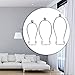 fidget pencil 3 Pack 8 Inch Lamp Harp Holder for Table and Floor Lamps (Chrome Polished)