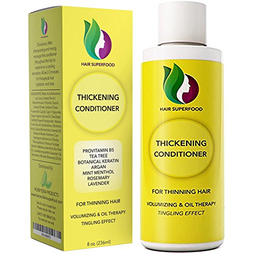 Anti-Dandruff Treatment Hair Conditioner for Hair Loss Dry Hair + Flaking Scalp - Antifungal Tea Tree Scalp Treatment for Itchy + Thinning Hair - Improve Scalp Health + Promote Growth - Sulfate Free