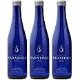 Saratoga Still Natural Spring Water, 12oz Glass Bottles (3 Pack)