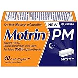 Motrin PM Caplets, 40 Count