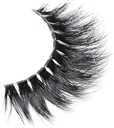 Arimika 3D Mink Eyelashes -Clear Invisible Flexible Band,Glamorous Dramatic Looking,Reusable with Proper Care,ZT40