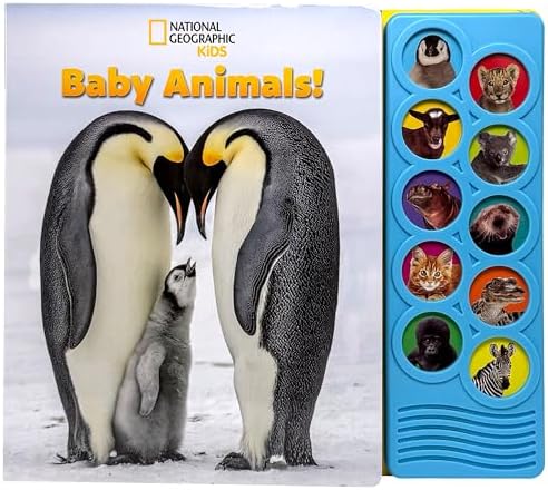 National Geographic Kids - Amazing Animals! 7-Button Animal Sound