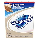 Safeguard Antibacterial Hand Bar Soap, 4 oz bars, 8 ea (Pack of 2)
