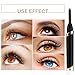 Heated Eyelash Curler, Electric Eyelash Curler, Eyelash Curler, Professional Mini Eyelash Curler USB Rechargeable, Quick Heating Long Lasting, Safe and Hassle-free, Black