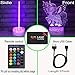SUNCEN Unicorn Gifts Unicorn Lamp Night Light for Kids with Remote & Smart Touch 7 Colors + 16 Colors Changing Dimmable Unicorn Toys 1 2 3 4 5 6 7 8 Year Old Girls Gifts Kids Room Decor (Cool Unicorn)