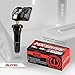 Autel MX-Sensor 2 in 1 (315MHz + 433MHz) Snap-in 100% Cloneable TPMS Programmable Sensors Tire Pressure Monitoring System (Rubber Valves,Set of 4 Pieces)