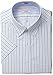 IZOD Men's Short Sleeve Oxford Stripe