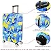 Luggage Protector Cover Elastic Suitcase Cover Spandex SINOKAL Luggage Cover Protector For 18 20 22 24 26 28 30 32 inch Suitcase (Only Cover)