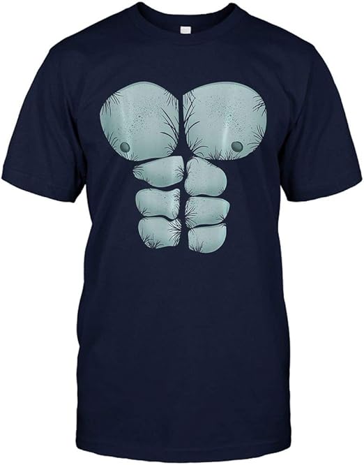 Funny Abominable Snowman Yeti Chest (Unisex T