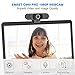 EMEET C980 Pro 3 in 1 HD 1080P Webcam with 2 Speakers, 4 Microphones, Noise Reduction, Plug & Play, Webcam Cover
