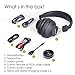 Avantree HT3189 Wireless Headphones for TV Watching w/ Bluetooth Transmitter, Support RCA, AUX 3.5mm Audio Out, NOT For new TV with ONLY Digital / Optical Out, 40 Hrs PlayTime, 100ft Range
