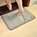 GRAND ERA Memory Foam Bath Mat Non Slip Absorbent Soft Velvet Microfiber Plush Shower Bathroom Rug Carpet, 20