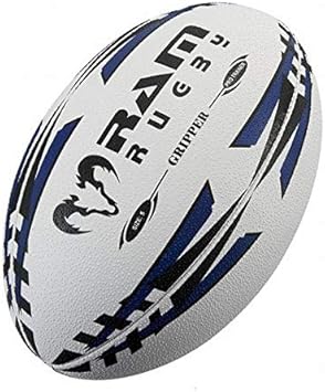 Amazon Ram ラム グリッパー ラグビーボール 4号球 小学生 子供用 ウェールズ ラグビー 練習球 プラクティスボール Ram スポーツ アウトドア