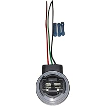 Black Car Wiring & Wiring Harnesses Flosser 3644 Wiring Harness & Socket - 4157 Bulb Adapter For Front Turn Signal Lights (Pair) Flosser Wiring Harness