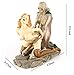 SIKOO Nude Women Funny Dracula Lover Skulls Sexy Statues Love Never Dies Day Of The Dead Statue Figurine Adult Ceremony Halloween Skull Ornaments Home Bar Decorations (Sexy2)