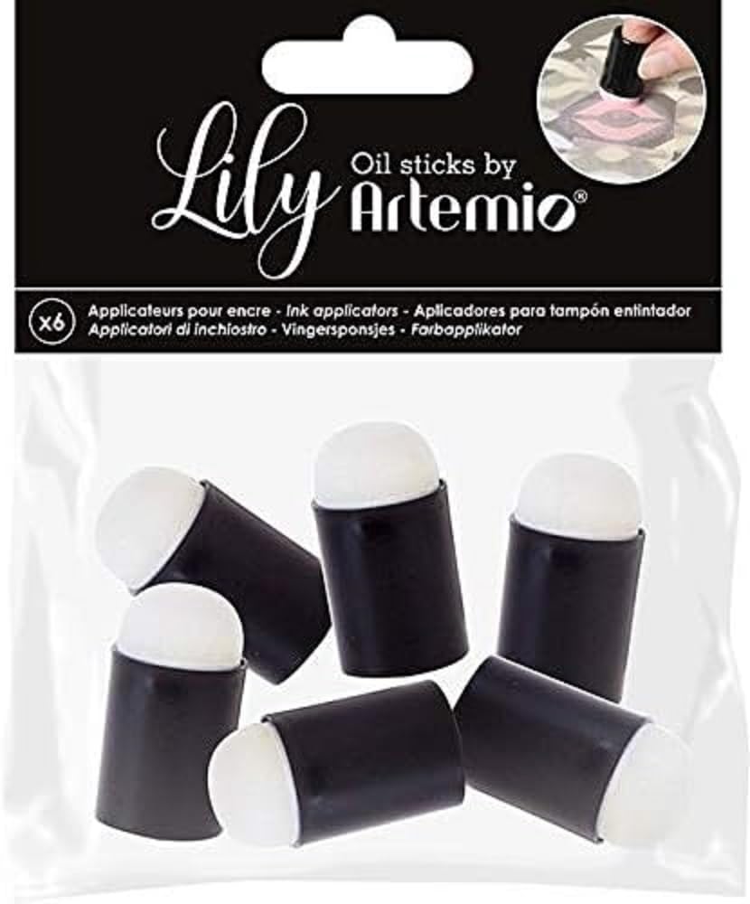 Artemio Sponge Daubers 33X18Mm 6Pcs