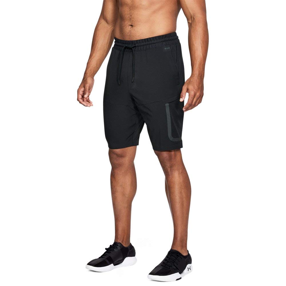 Under Armour Men's UA Sportstyle Elite Cargo Shorts Md Black