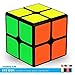 Unplugkid QiYi MoFangGe Classic Speed Cube Set - Certified QiYi WCA Quality Competition Speed Cube Bundle | 1x3 Floppy Spinner Pyraminx Pyramid 3x3 Thunderclap 2x2 Qidi | 4 Cube Bags, Strategy Guide