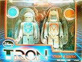 MEDICOM TOY KUBRICK DISNEY TRON LEGACY Series 2 TRON & SARK Bearbrick Set of 2pcs COLLECTIBLE