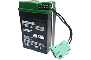 UPS BATTERY CENTER Replacement 6V Battery for 6 Volt Peg Perego John Deere Mini Power Loader - UPSBatteryCenter®