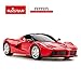 RASTAR Ferrari Toy Car, 1:24 RC Ferrari LaFerrari Model Car for Kids - Red, Random Frequency