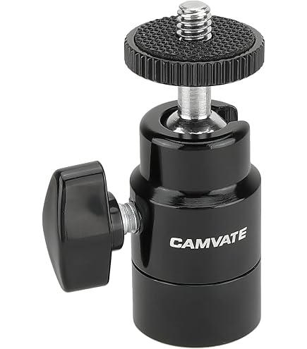 Amazon.com : CAMVATE 1/4-20 Mini Ball Head for DSLR Cameras