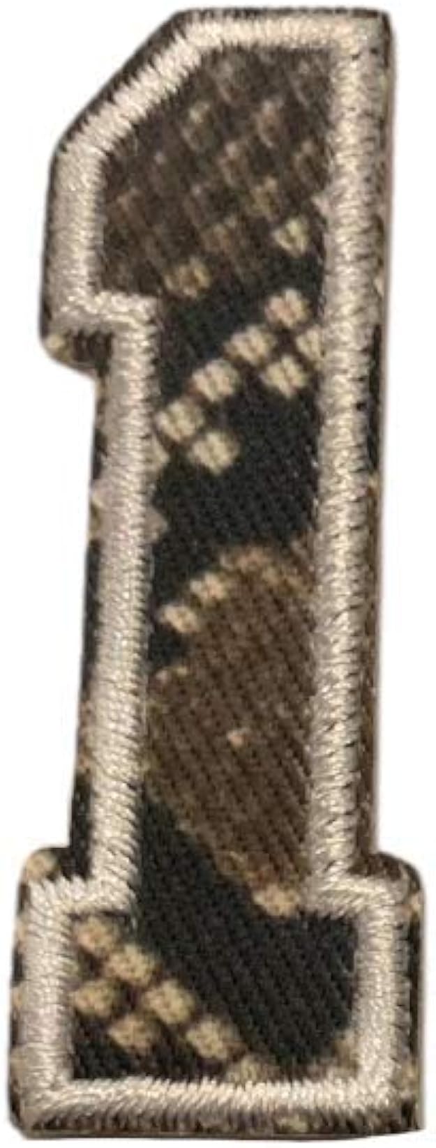 amazoncom custompatches number 1 iron on patch python snake print